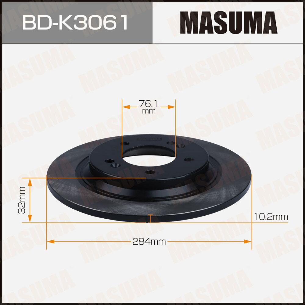 BDK3061 — Диск тормозной MASUMA