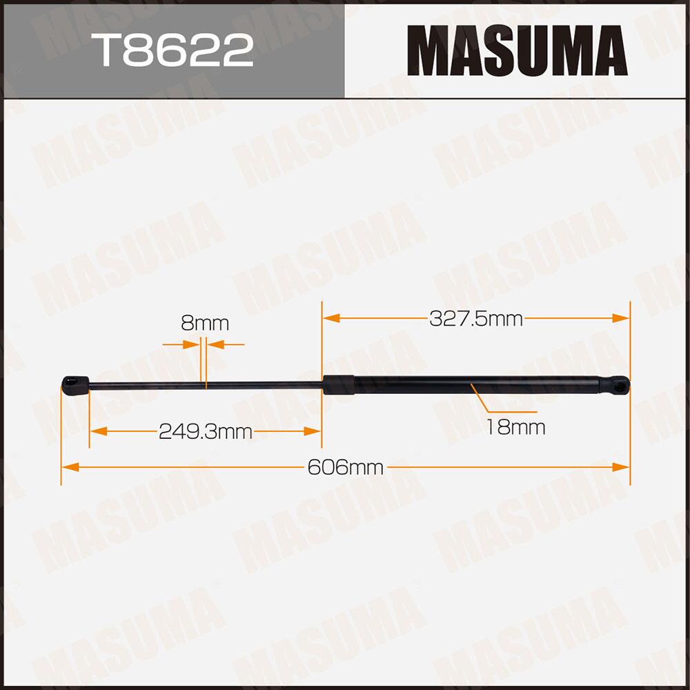 T8622 — Упор газовый багажника, L=606mm MASUMA