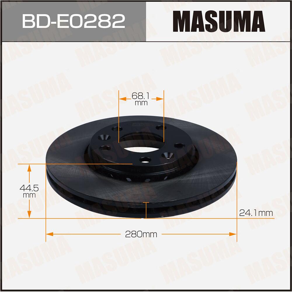 BDE0282 — Диск тормозной MASUMA