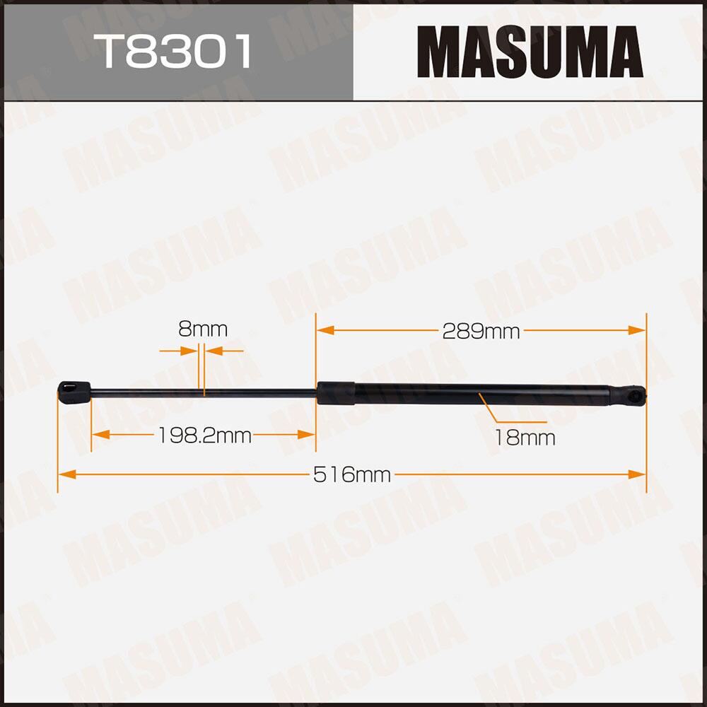 T8301 — Упор газовый багажника MASUMA L516mm (140) MASUMA
