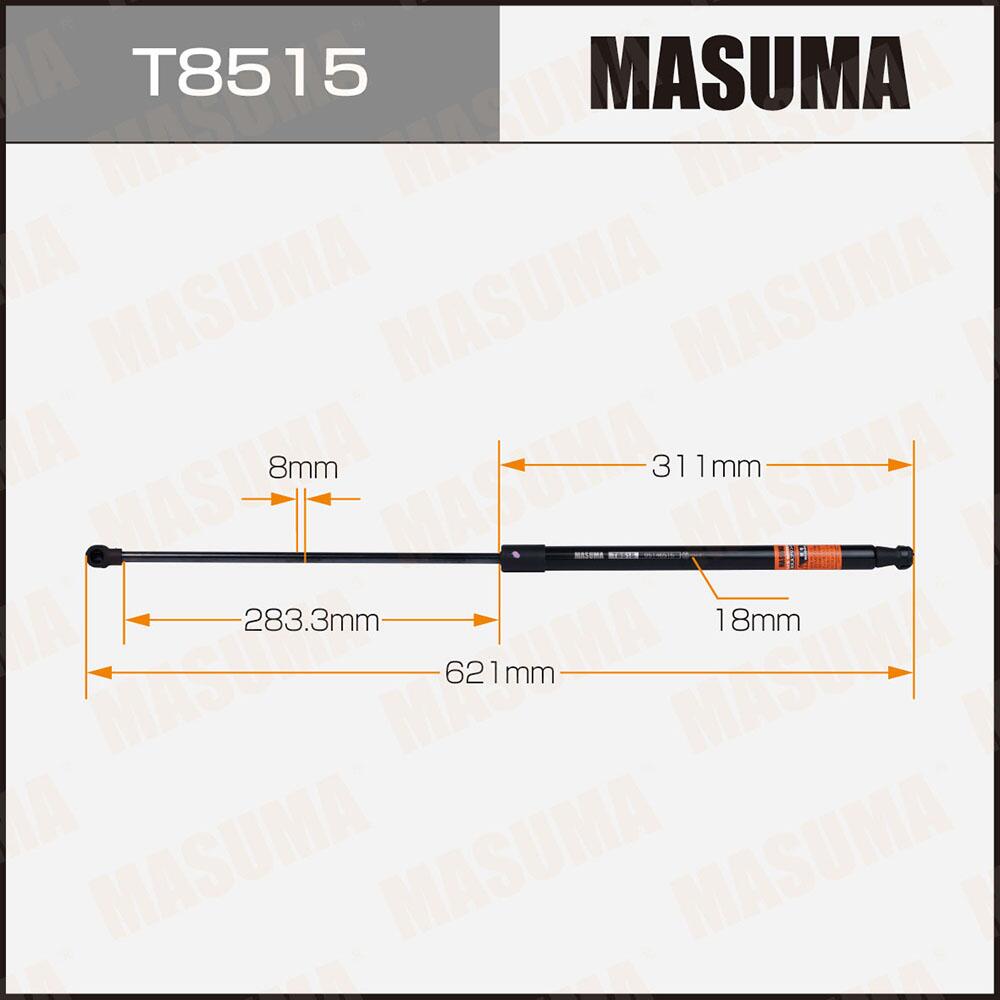 T8515 — Упор газовый багажника MASUMA, L=621MM  (1/40) MASUMA