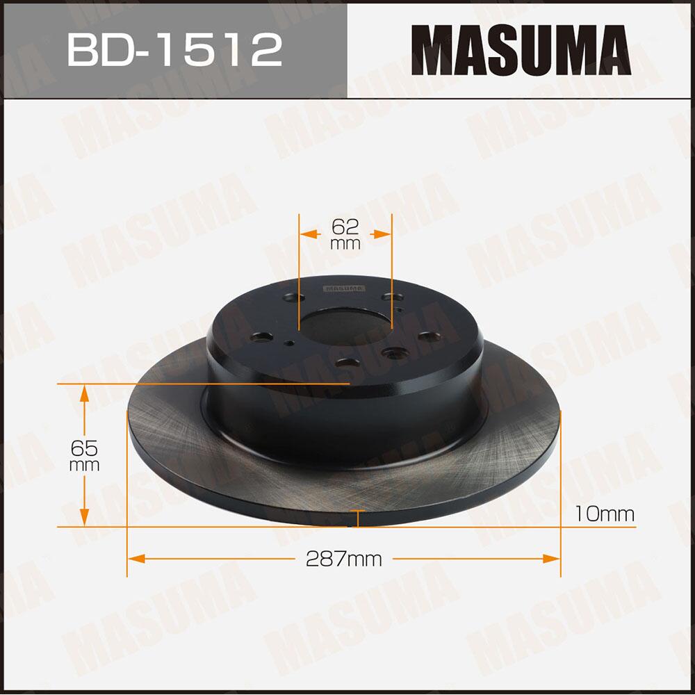 BD1512 — Диск тормозной MASUMA