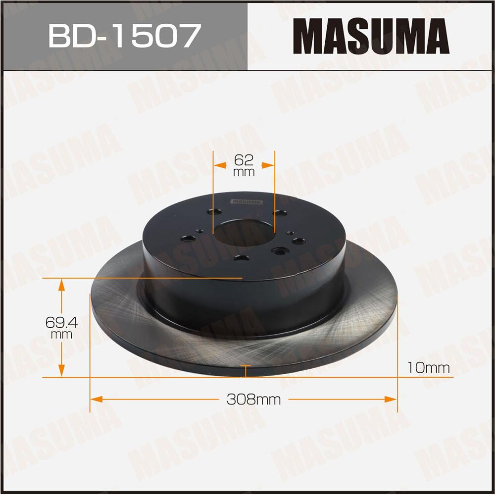BD1507 — Диск тормозной MASUMA
