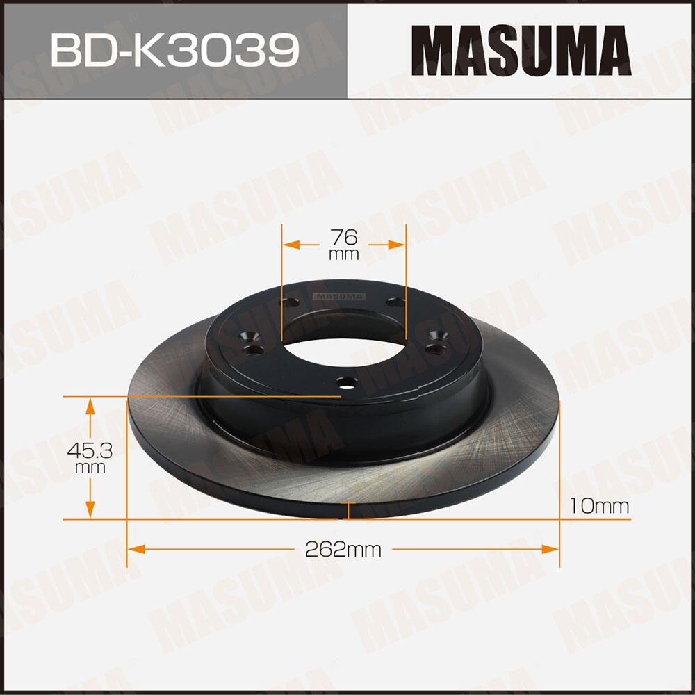 BDK3039 — Диск тормозной MASUMA