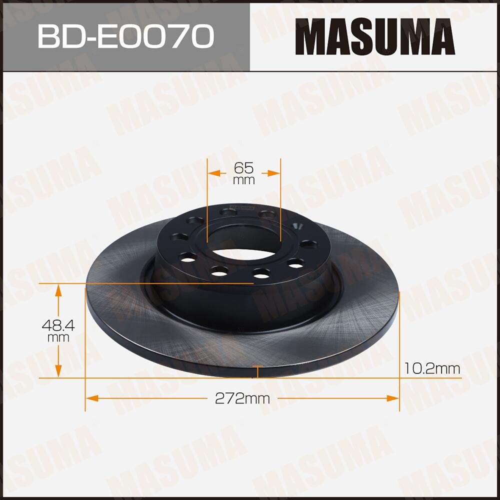 BDE0070 — Диск тормозной MASUMA