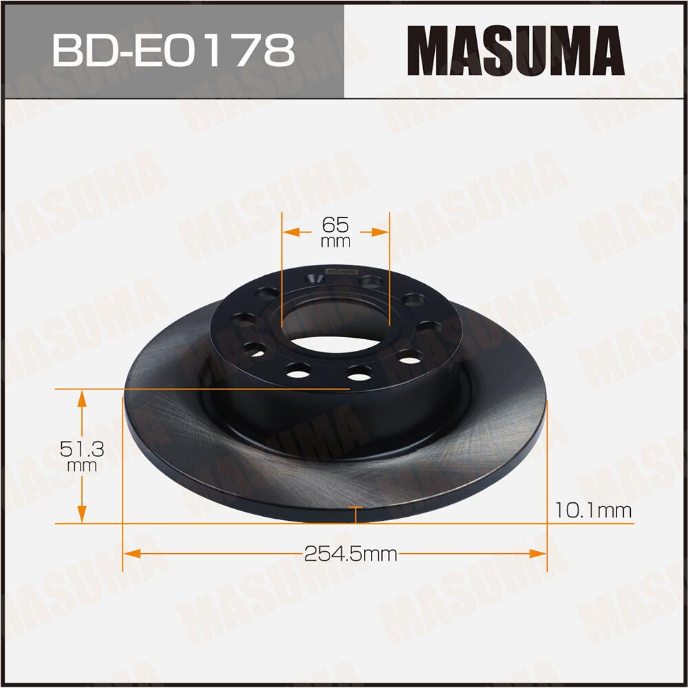 BDE0178 — Диск тормозной MASUMA