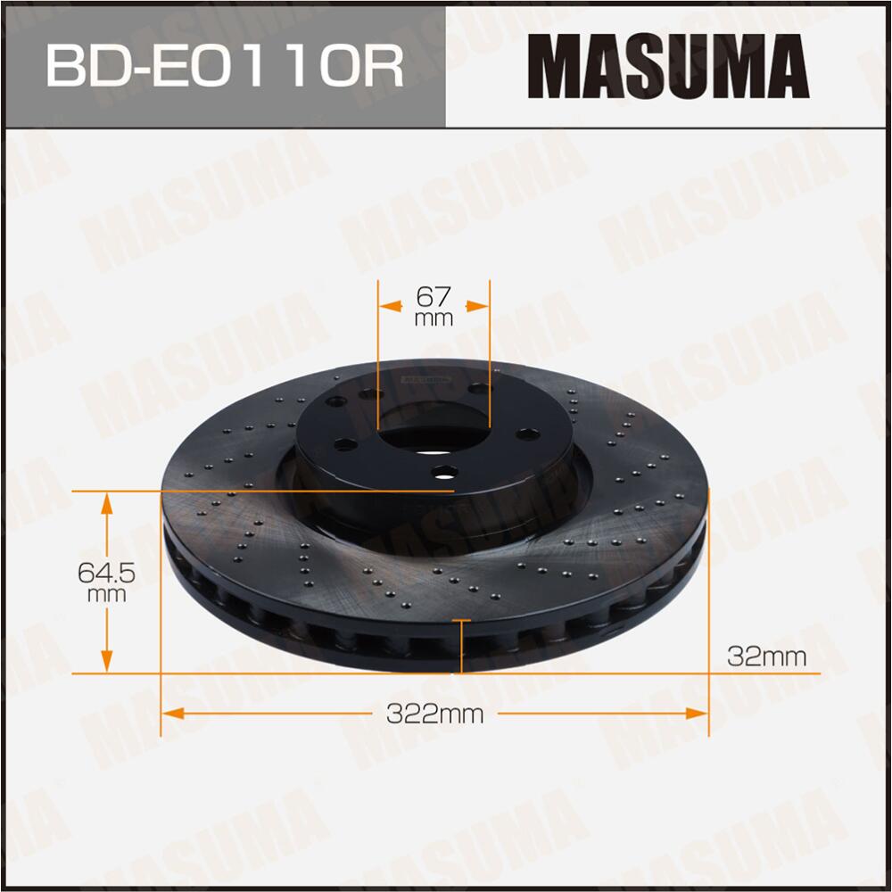BDE0110R — Деталь_MASUMA_BDE0110R MASUMA