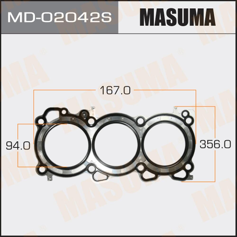 MD02042S — Прокладка ГБЦ MASUMA