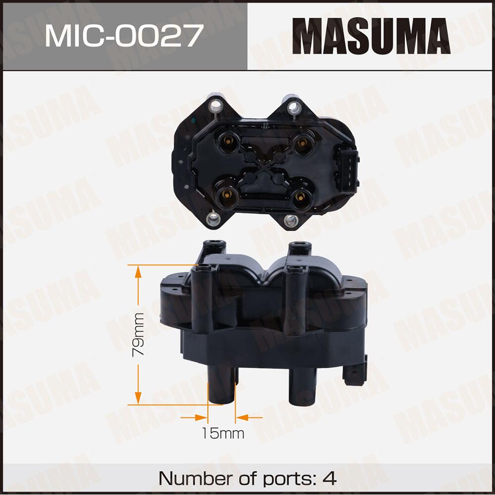 MIC0027 — Катушка зажигания MASUMA