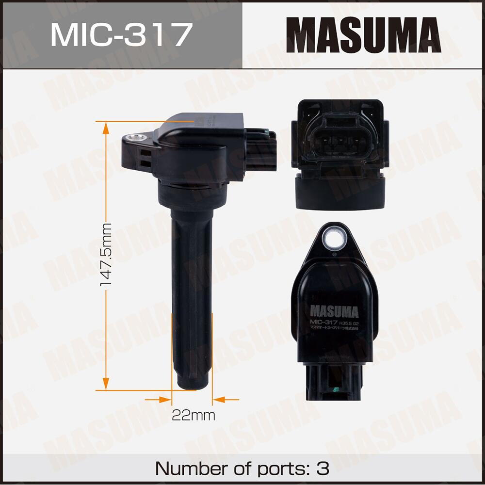MIC317 — Катушка зажигания MASUMA MASUMA