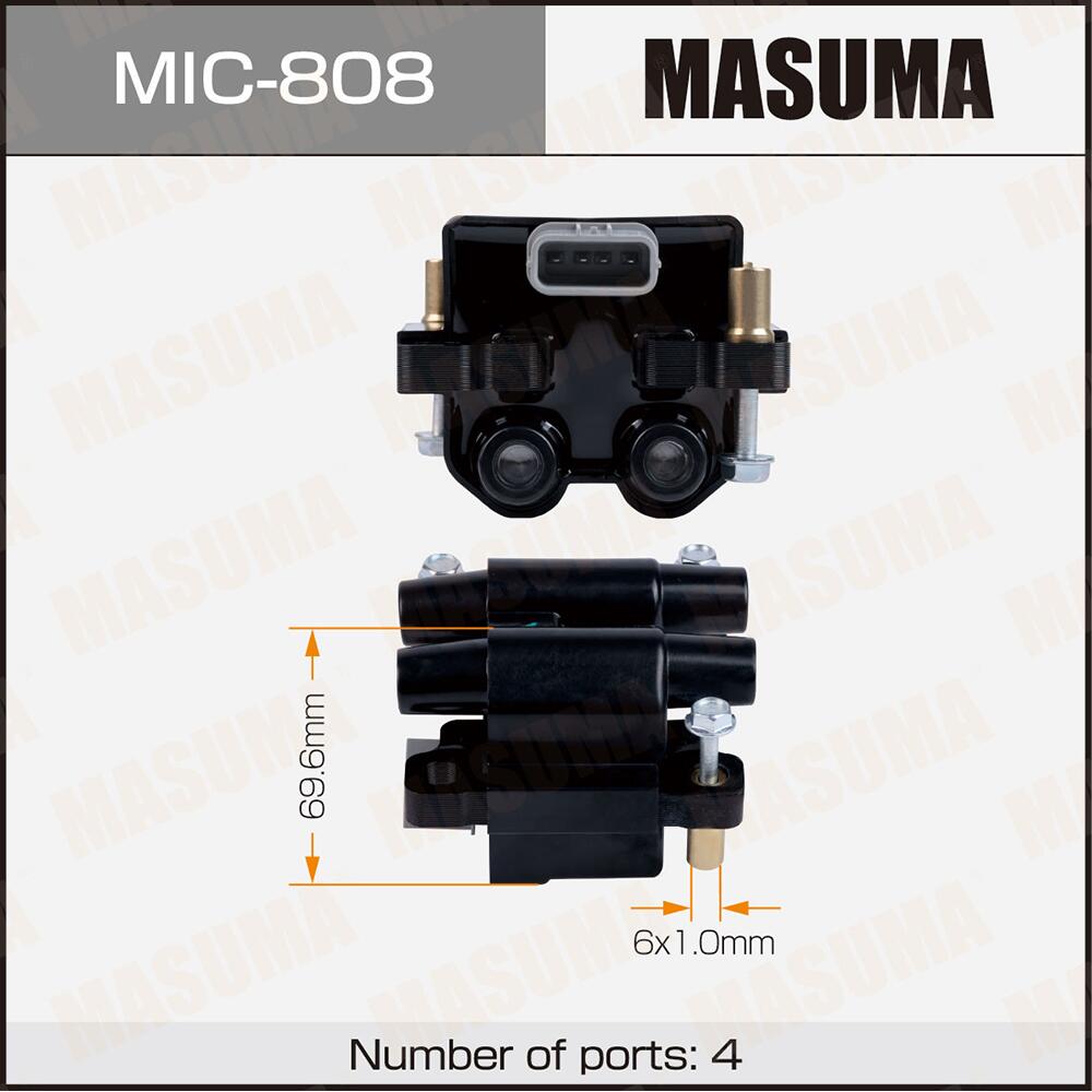 MIC808 — Катушка зажигания MASUMA MASUMA