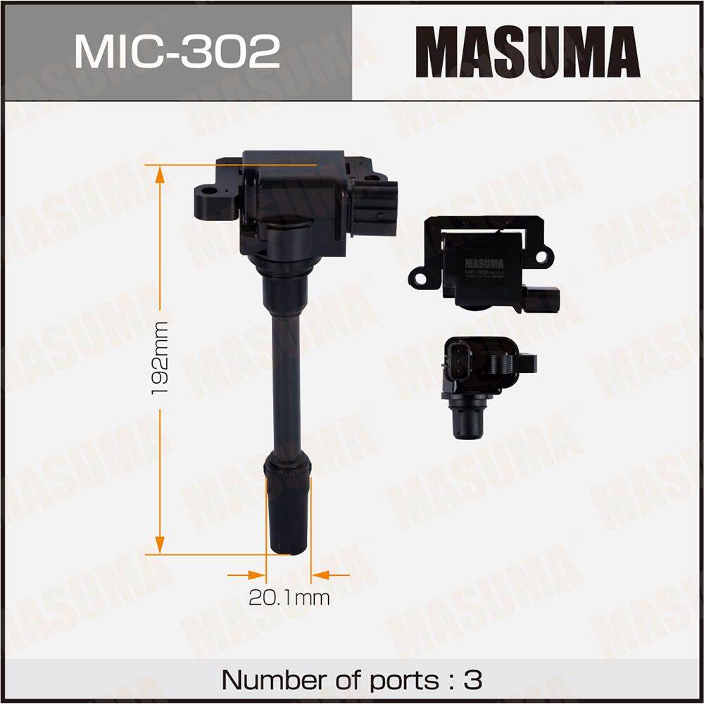 MIC302 — Катушка зажигания MASUMA
