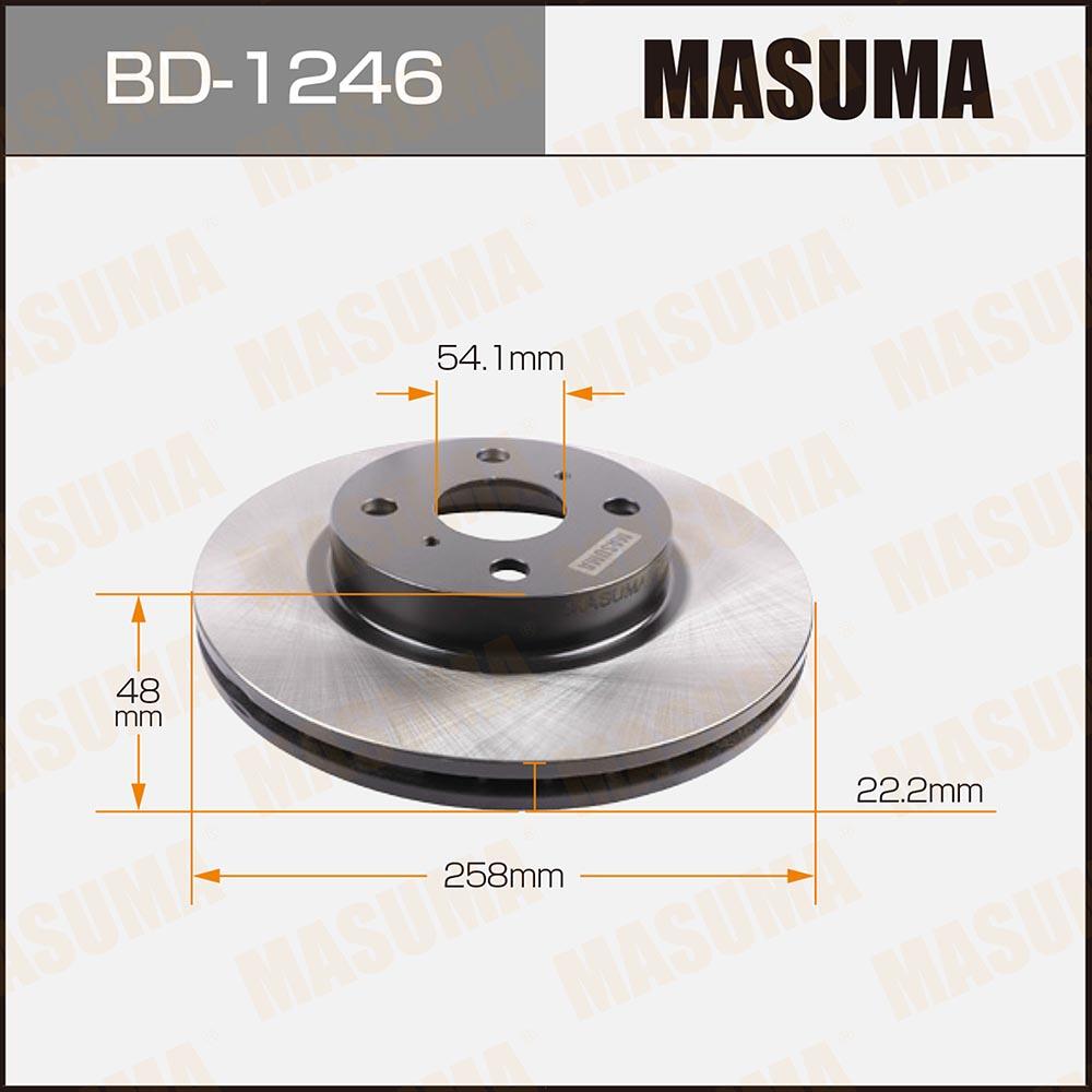 BD1246 — Дисктормозной MASUMA