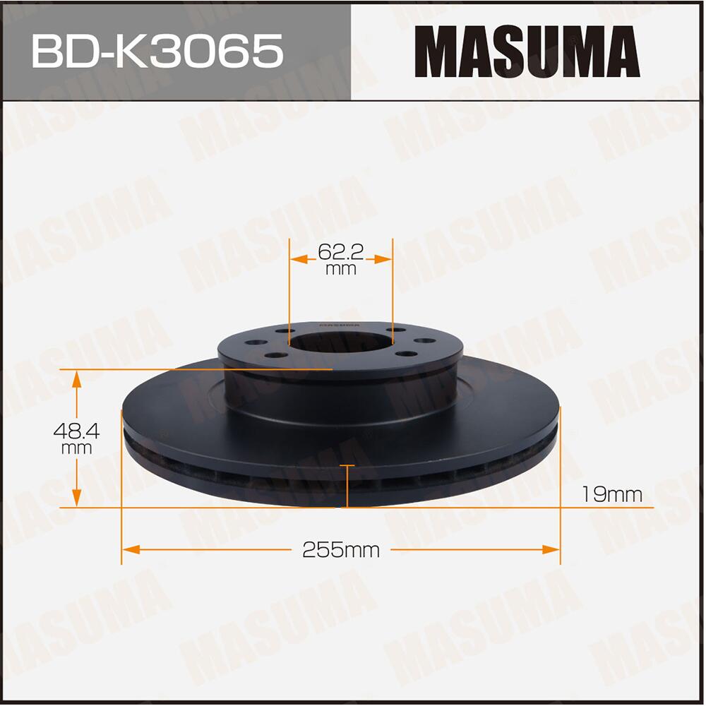 BDK3065 — Диск торм. передн. MASUMA