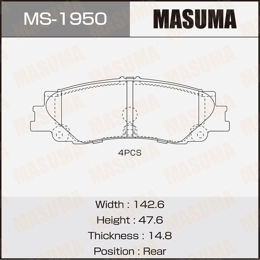MS1950 —  MASUMA