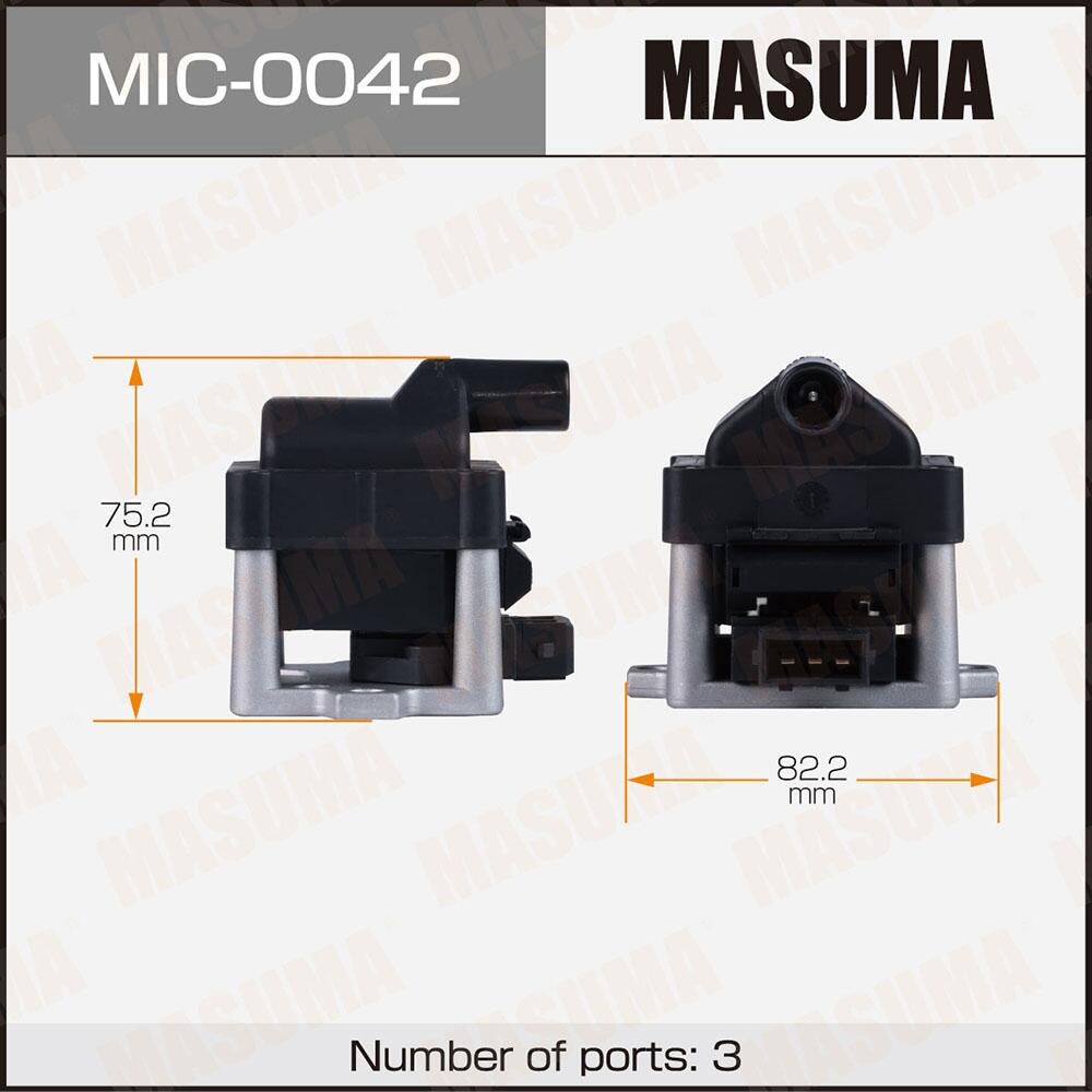 MIC0042 — Катушка зажигания MASUMA, SKODA OCTAVIA / AEE 00-04 MASUMA