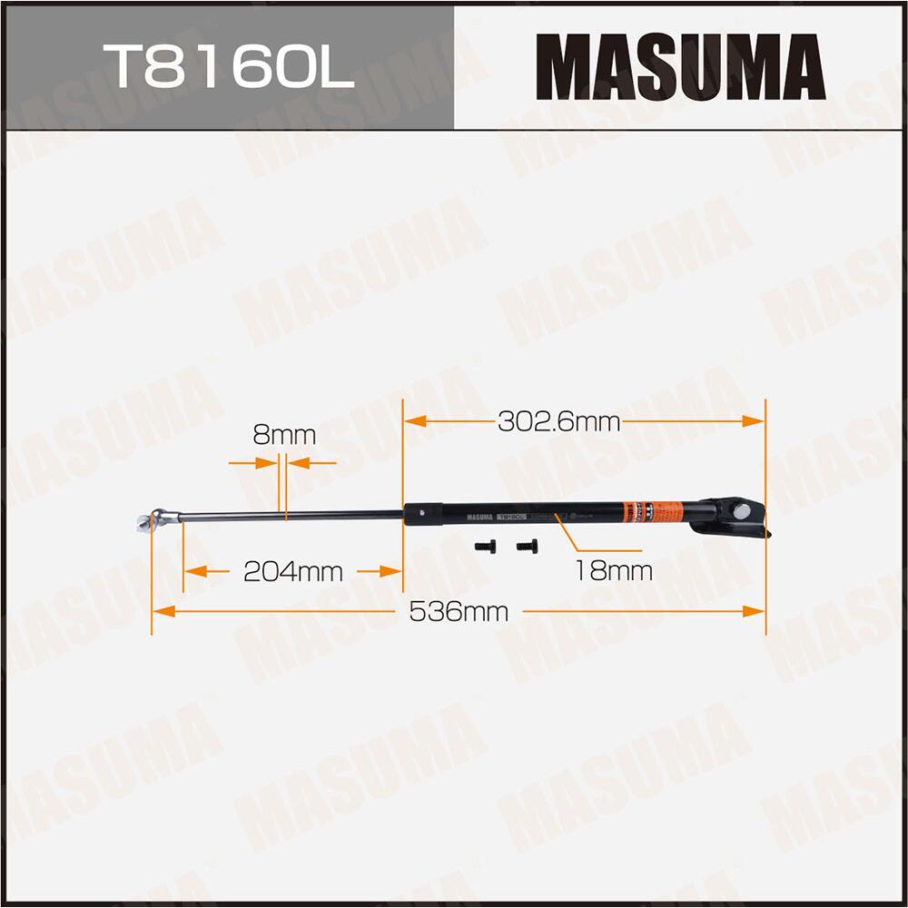 T8160L — Упор газовый багажника MASUMA, MASUMA