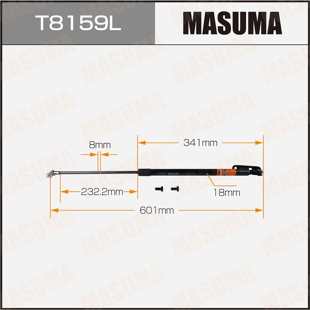 T8159L — Упор газовый багажника MASUMA, (1/40) MASUMA