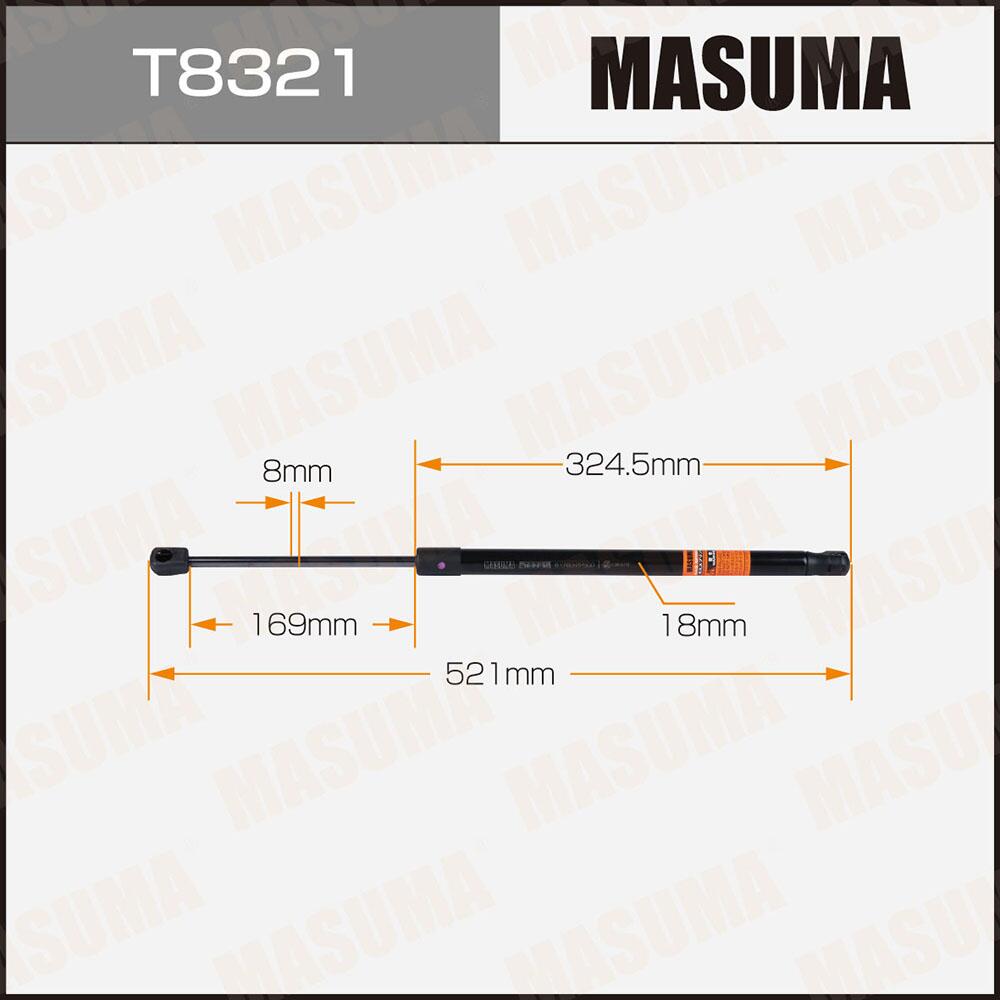 T8321 — Упор газовый багажника MASUMA, MASUMA