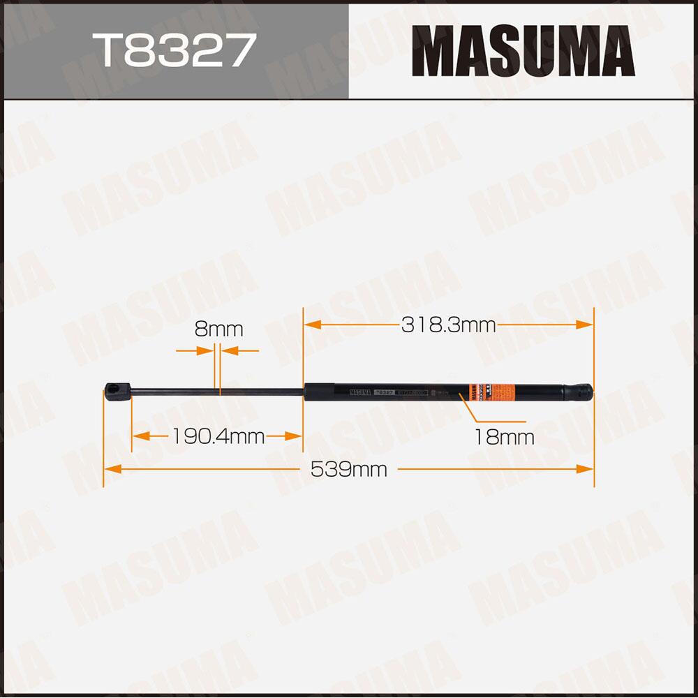T8327 — Упор газовый багажника MASUMA, MASUMA