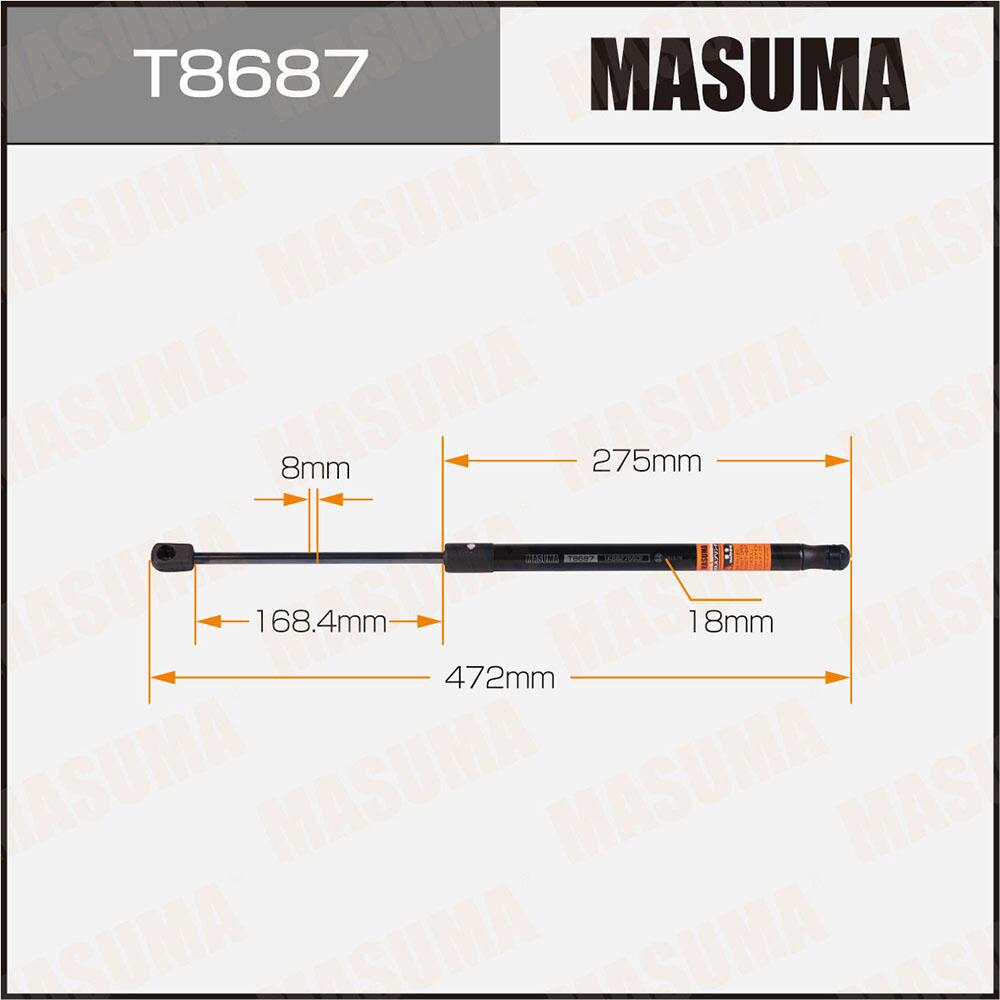 T8687 — Упор газовый багажника MASUMA, MASUMA
