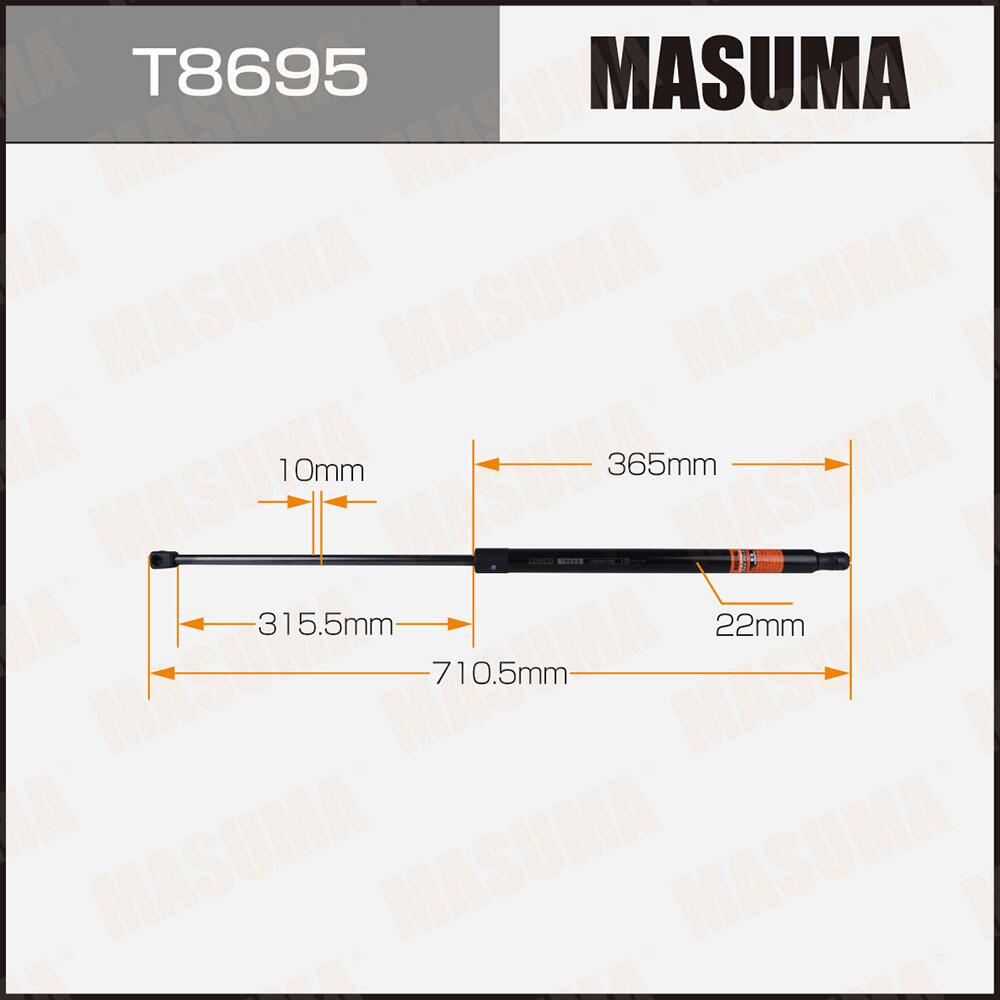 T8695 — Упор газовый багажника MASUMA, MASUMA