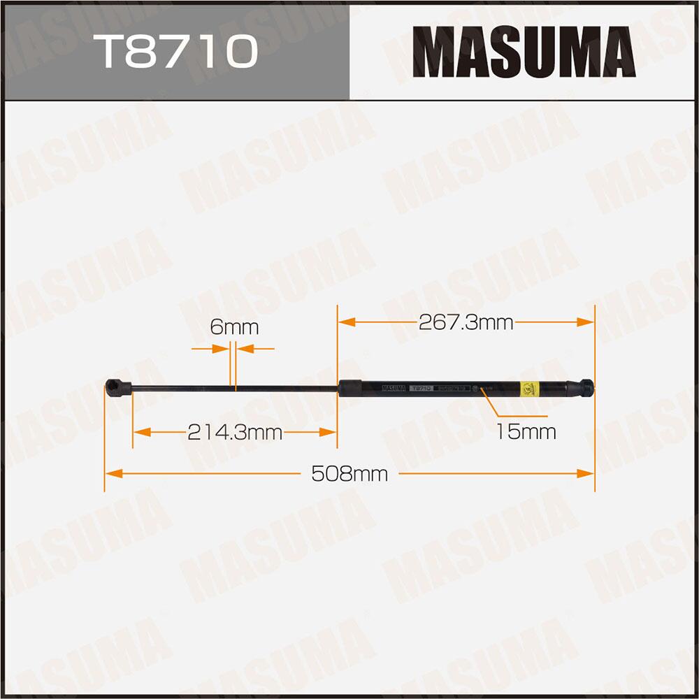 T8710 — Упор газовый багажника MASUMA, MASUMA