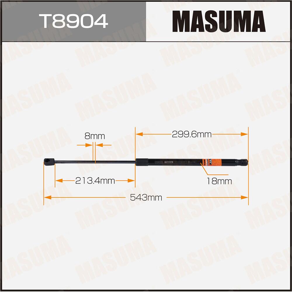 T8904 — Упор газовый багажника MASUMA, MASUMA