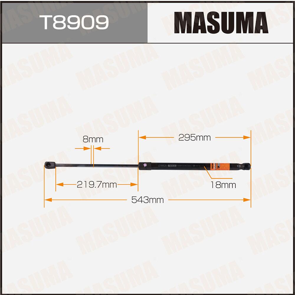 T8909 — Упор газовый багажника MASUMA, MASUMA