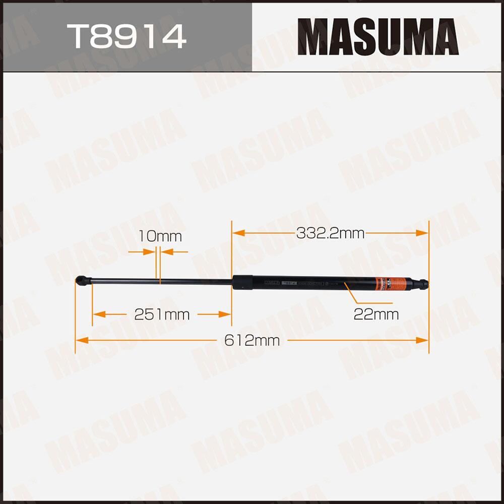 T8914 — Упор газовый багажника MASUMA, MASUMA