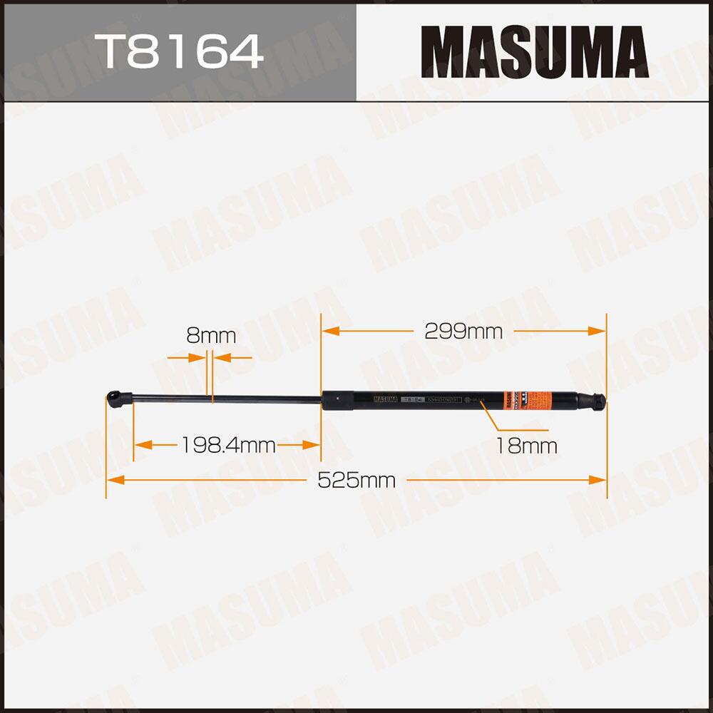 T8164 — Упор газовый ""MASUMA""  T8164 капота MASUMA