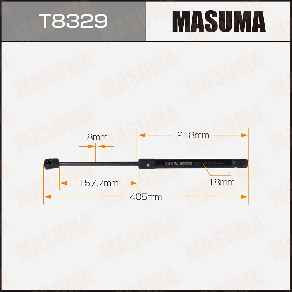T8329 — Упор газовый ""MASUMA""  T8329 капота MASUMA