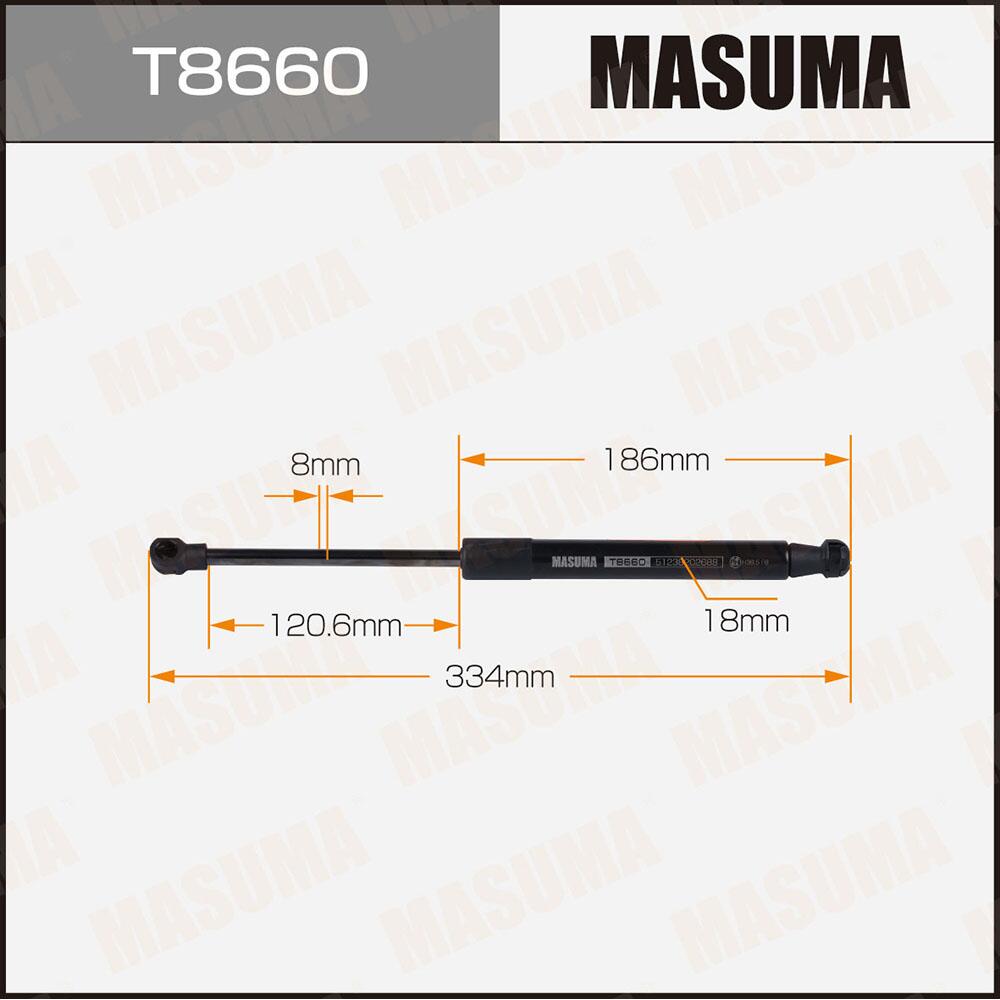 T8660 — Упор газовый ""MASUMA""  T8660 капота MASUMA