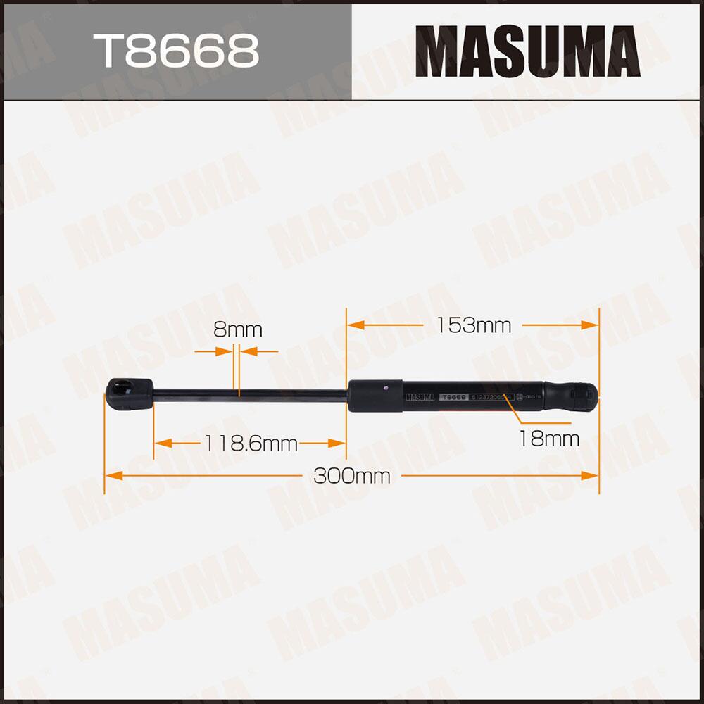T8668 — Упор газовый ""MASUMA""  T8668 капота MASUMA