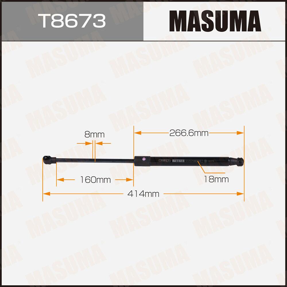 T8673 — Упор газовый ""MASUMA""  T8673 капота MASUMA