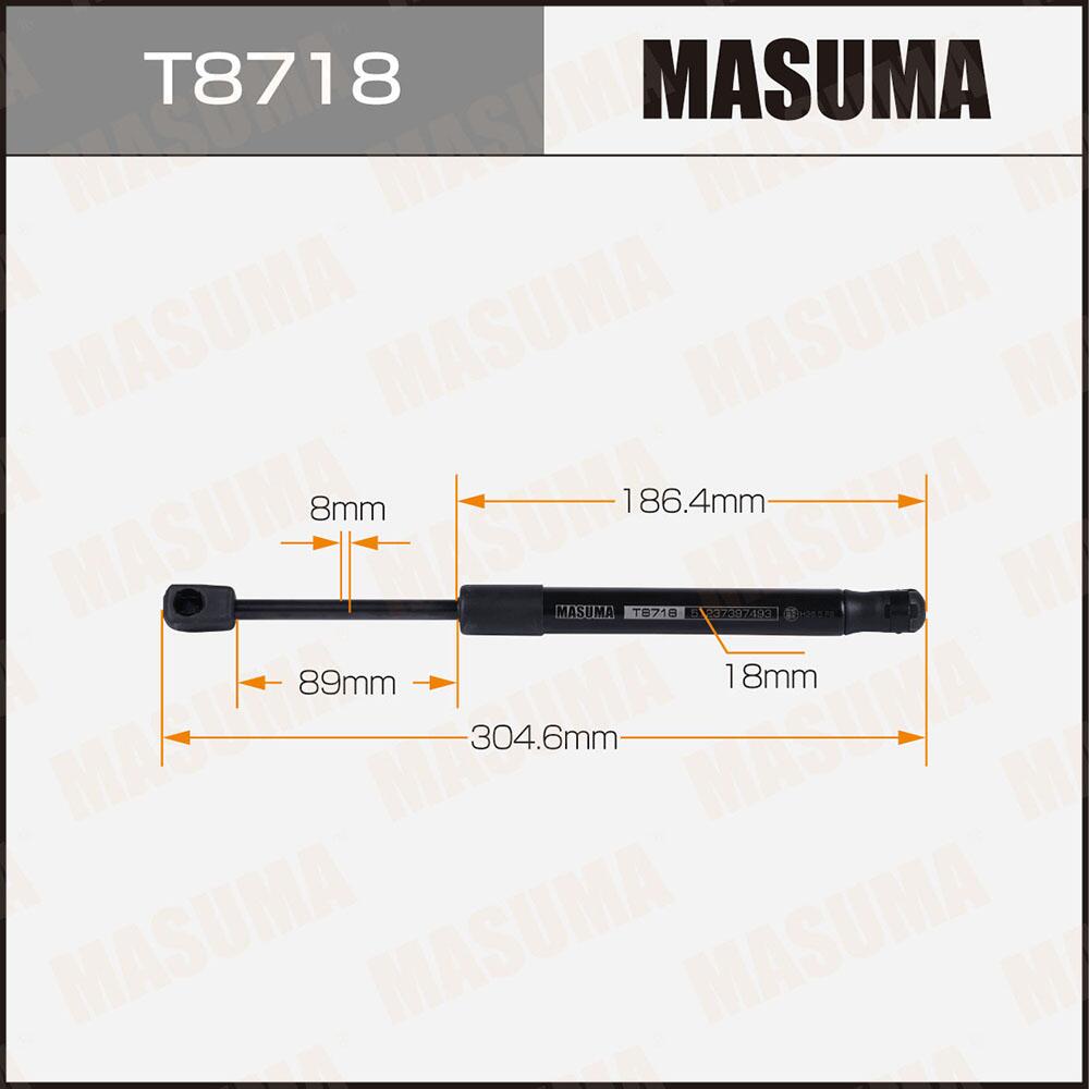 T8718 — Упор газовый ""MASUMA""  T8718 капота MASUMA