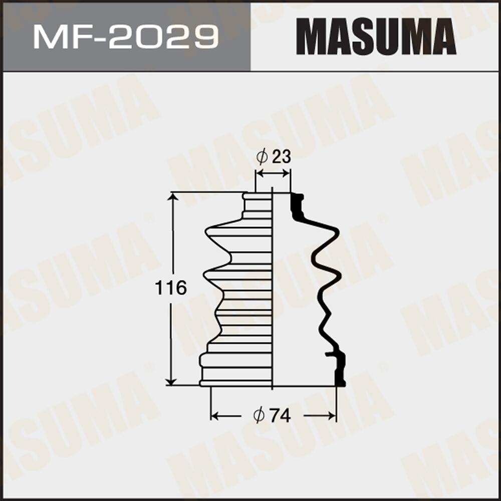 MF2029 — Пыльникгранаты75X22X115 MASUMA