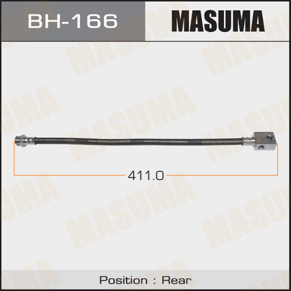 BH166 — ШлангтормознойMASUMAN/REAR/ATLASF23CENTRAL MASUMA