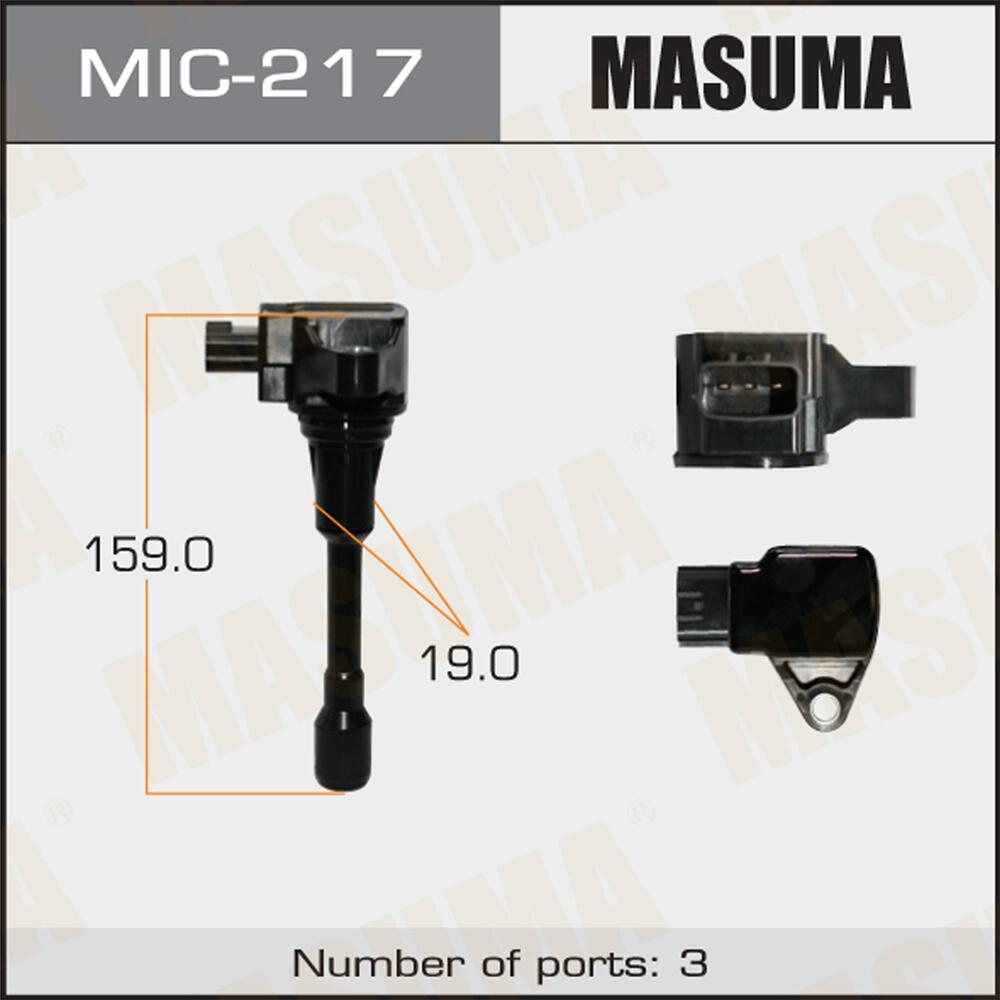 MIC217 — Катушка зажигания MASUMA