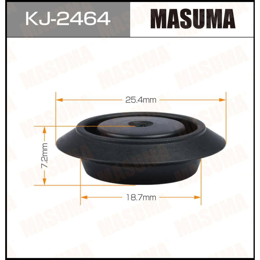 KJ2464 — Клипса  пластм. крепежная  KJ2464  (50) MASUMA