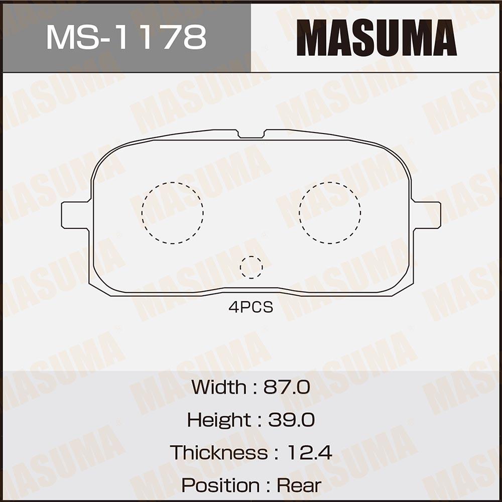MS1178 — Деталь_MASUMA_MS1178 MASUMA