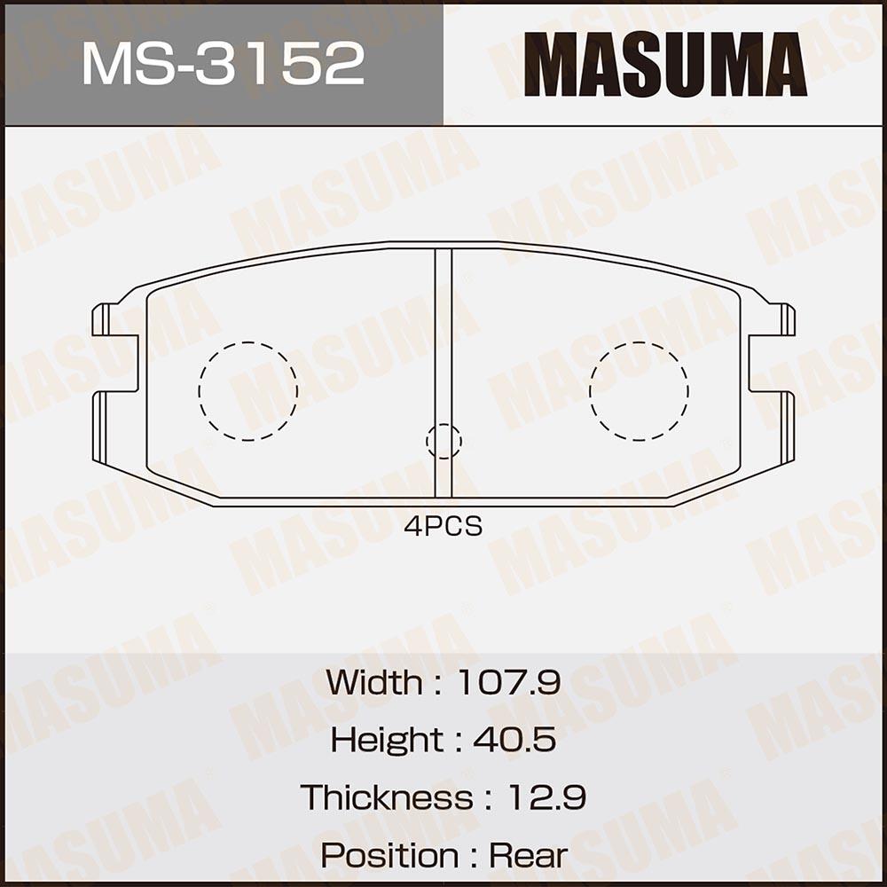MS3152 — Деталь_MASUMA_MS3152 MASUMA