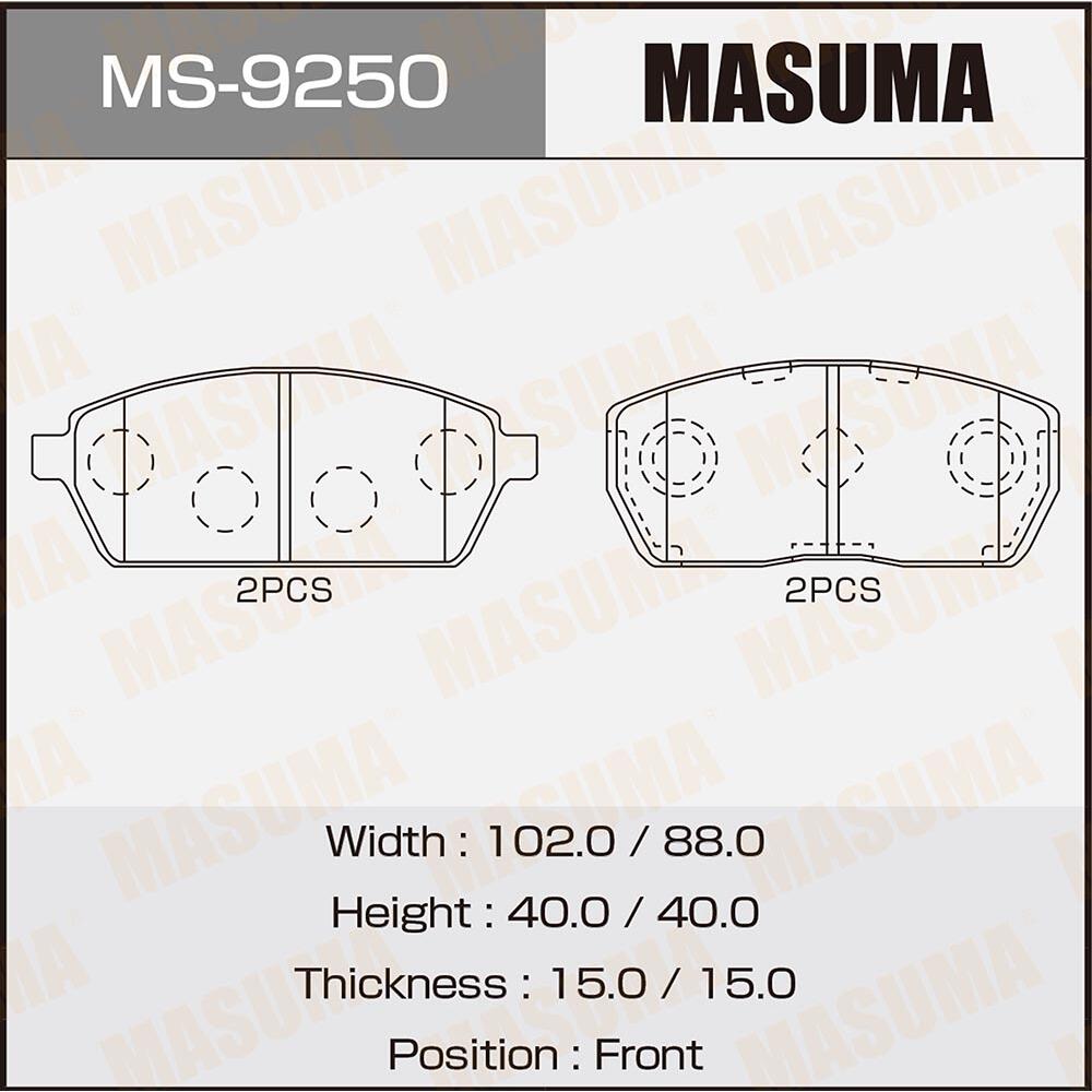 MS9250 — Деталь_MASUMA_MS9250 MASUMA