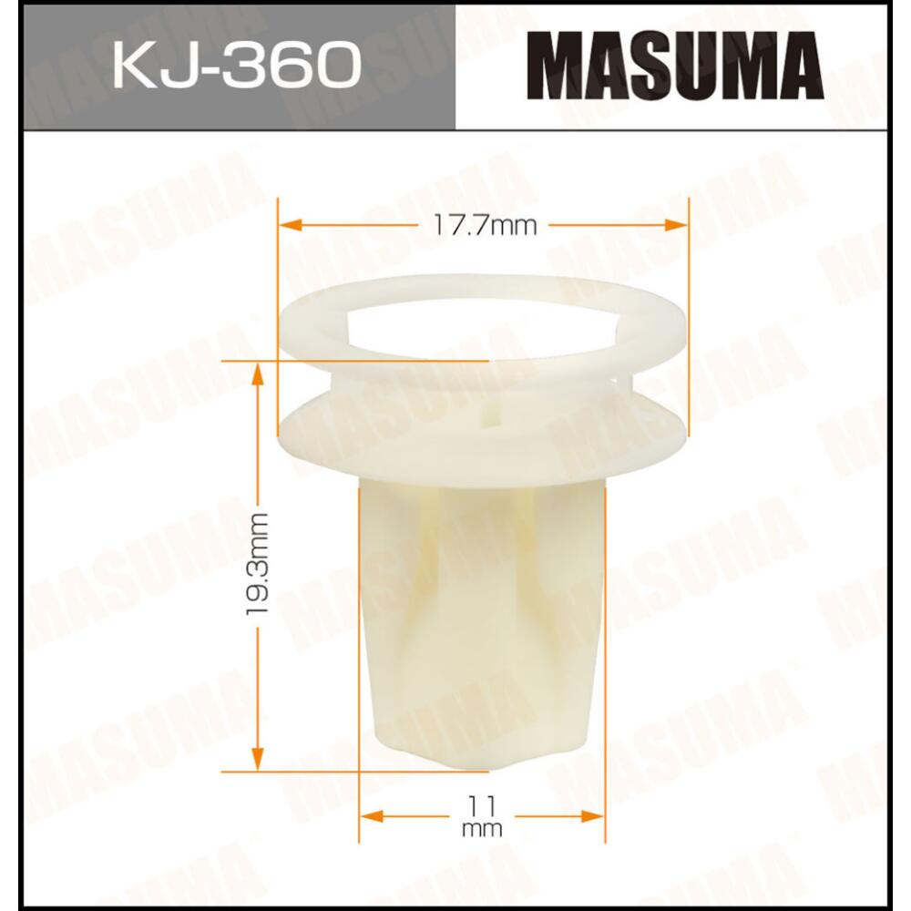 KJ360 — KJ360 клипса крепежная MASUMA 360KJ MASUMA