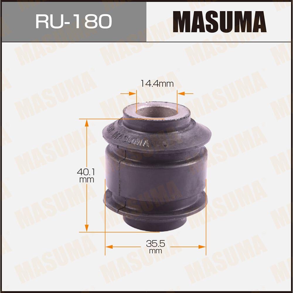 RU180 — Сайлентблок тяги NISSAN X-TRAIL(T30) 01-07, ALMERA, PULSAR, SUNNY(B13, 14, N14, 15) 90-00 MASUMA