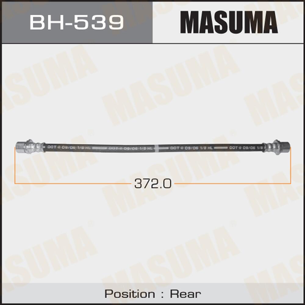 BH539 — Шланг тормозной MASUMA