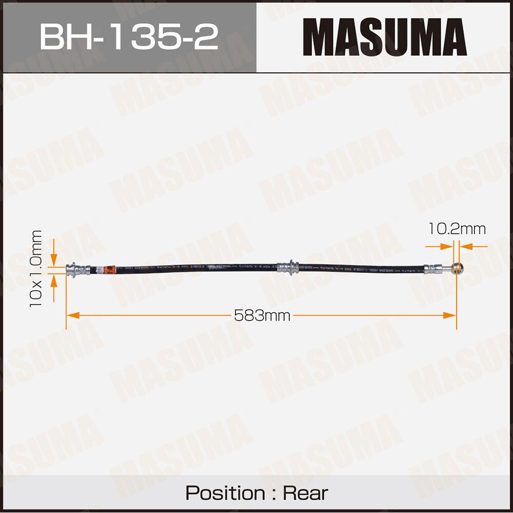 BH1352 — Шланг  тормозной  MASUMA 462108F801 MASUMA