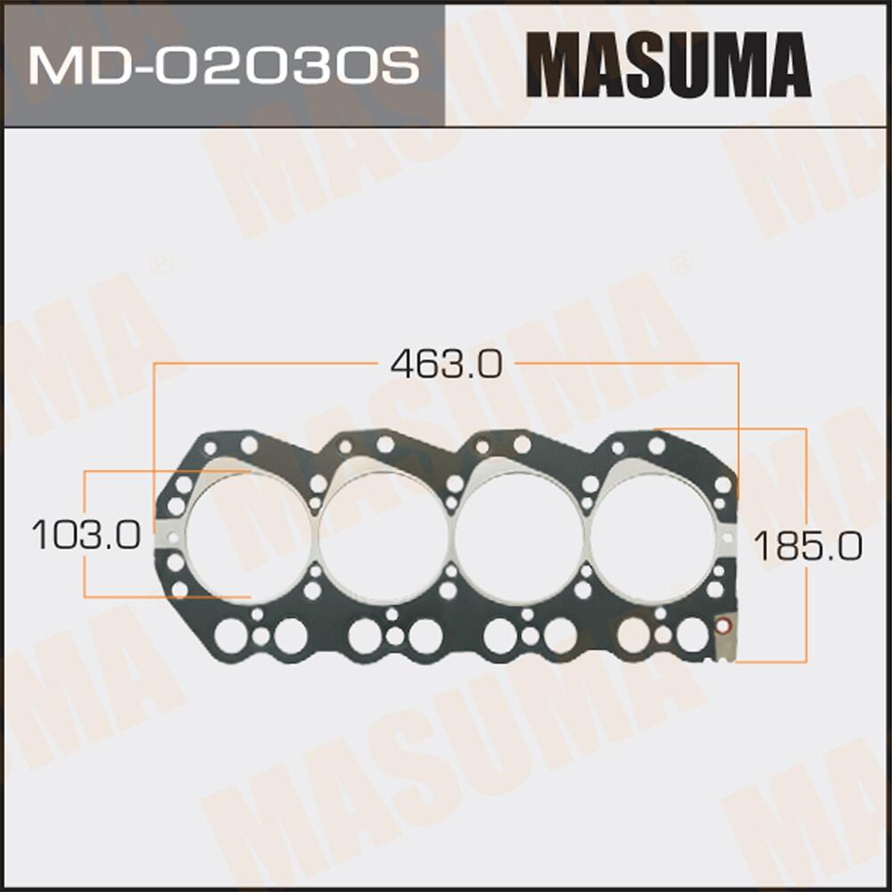 MD02030S — Прокладка ГБЦ MASUMA