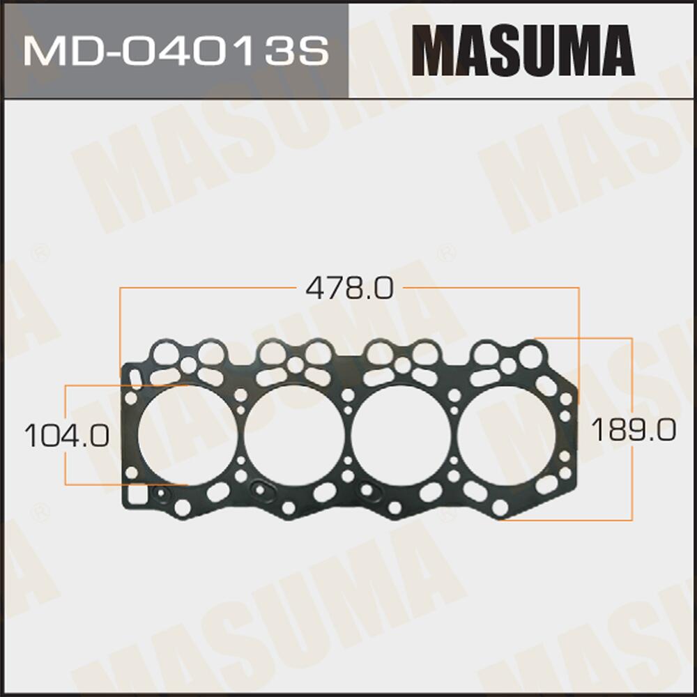 MD04013S — Прокладка голов.блока MASUMA  SL, SLT  (1/10) MASUMA