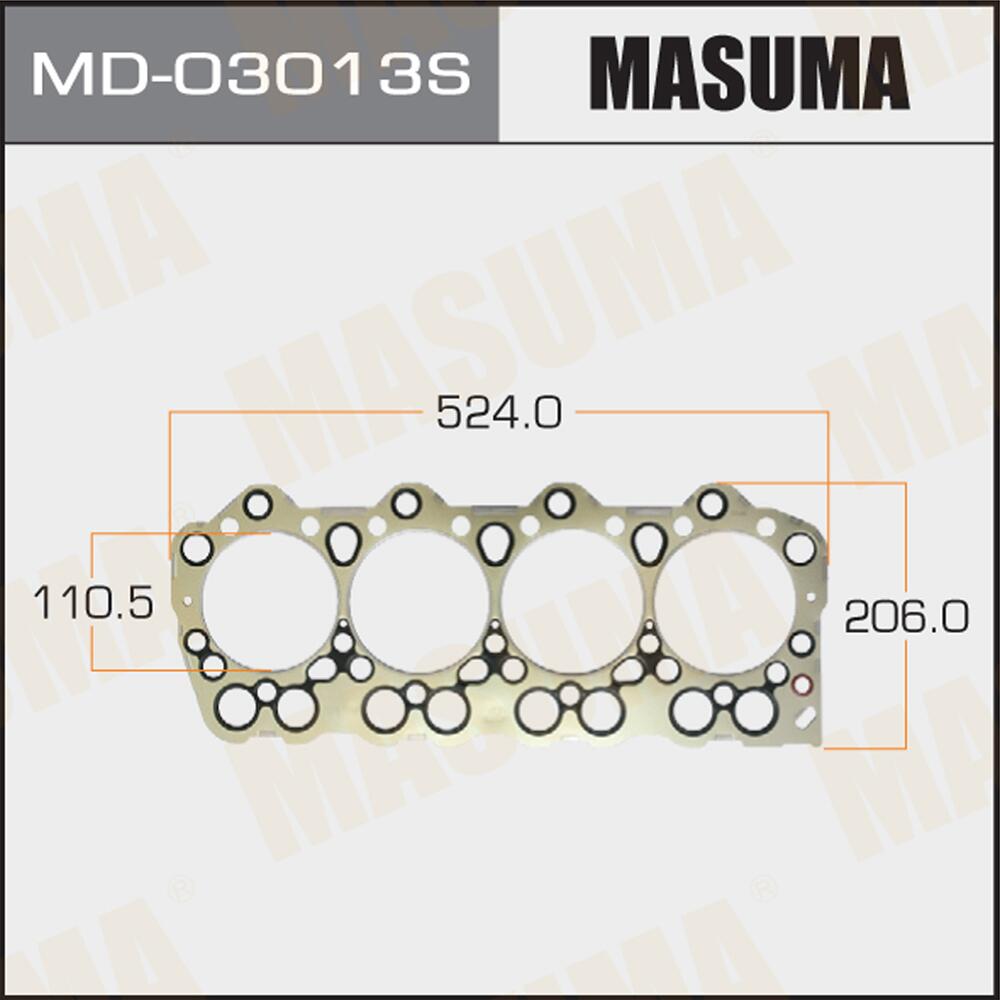 MD03013S — Прокладкаголовблока MASUMA